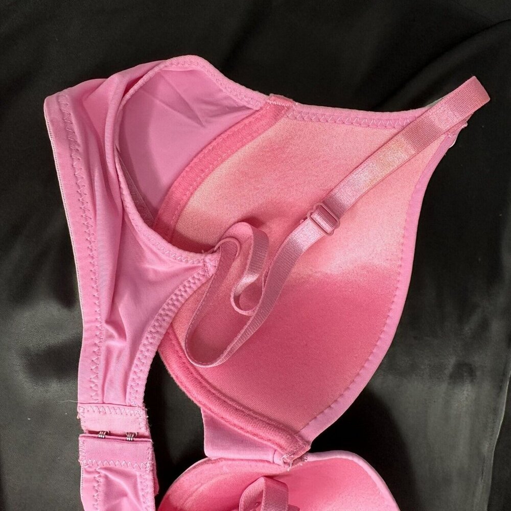 Jennifer Intimates Barbie Pink Bra Light Weight Underwire 34B - Picture 7 of 11